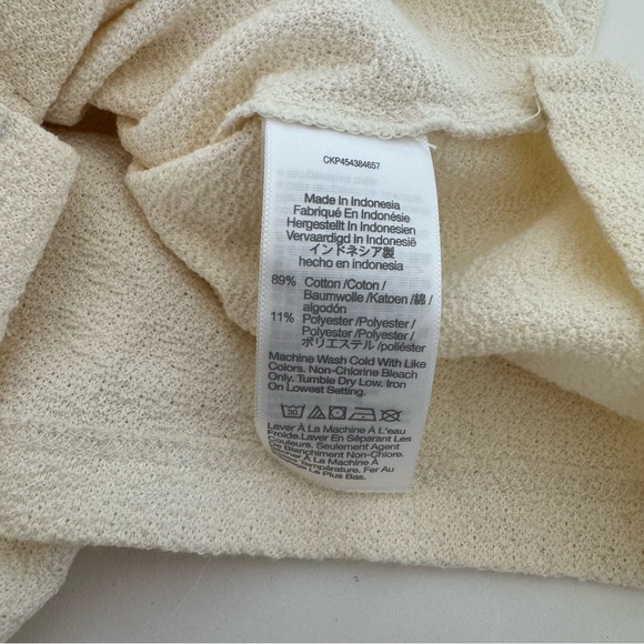 Madewell Cream Button-Up Top - Picture 5 of 5